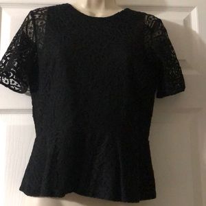 Ann Taylor Peplum Top